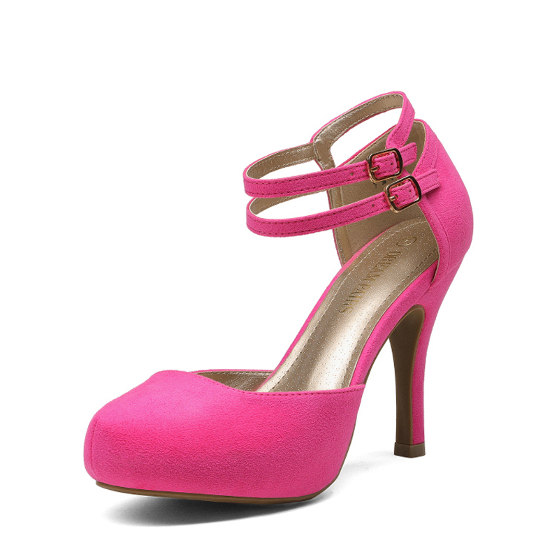 Double ankle strap heels store